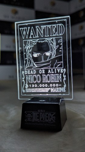 إضاءة اكريليك روبين من ون بيس.