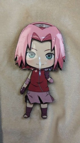 مغناطيس ثلاجة ساسكي من ناروتو ثلاثي الابعاد مع غلا...