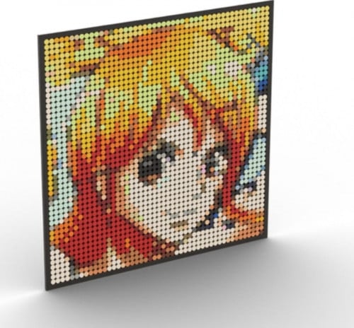 لوحة بيكسل نامي من ون بيس تركيب مثل الليقو ،2304 ق...