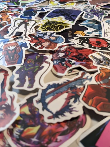 ستيكرات ايفاجليون، 99 حبة.