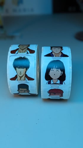 رول ستكرات شخصيات سلام دانك.