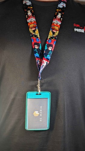 حامل بطاقة (badge holder ) إنيشيال دي.