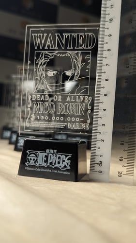 إضاءة اكريليك روبين من ون بيس.