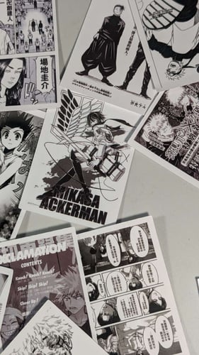 ستكرات انمي منوعة.