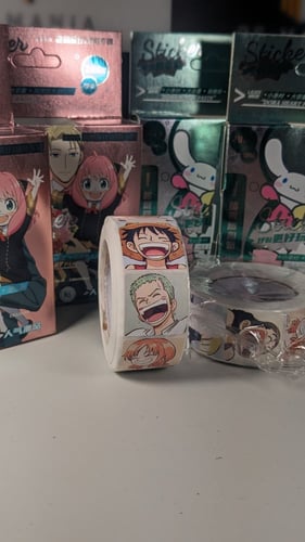 رول ستكرات شخصيات ون بيس