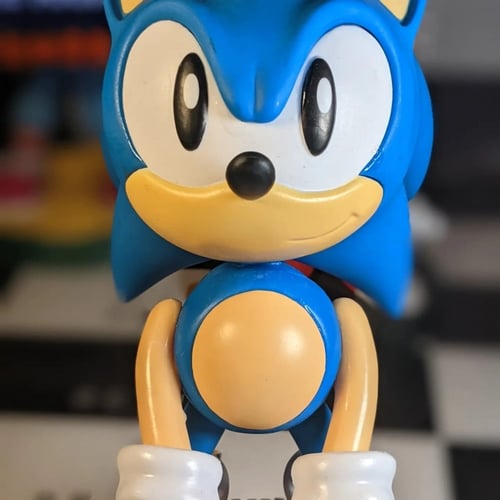 شخصية سونيك حامل يد و جوال مرفق كيبل Type c usb