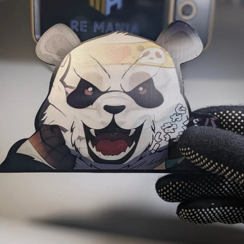 ستيكر باندا من جوجوتسو كايسن متحرك.