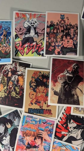 ستكرات انمي منوعة