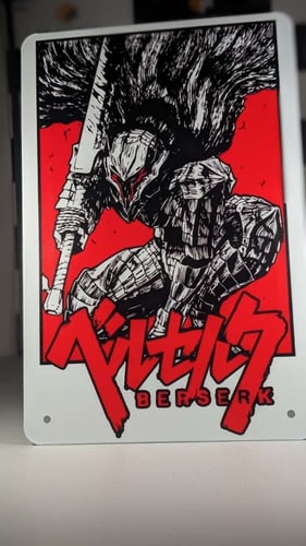 بوستر غتس من بيرزيرك من ستيل ، 20*30 cm