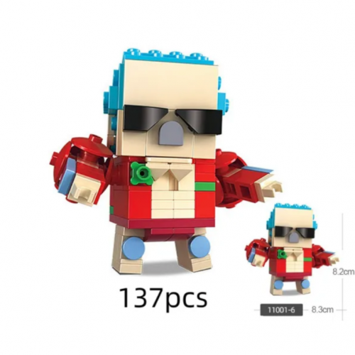 شخصية فرانكي من ون بيس تركيب مثل الليقو.