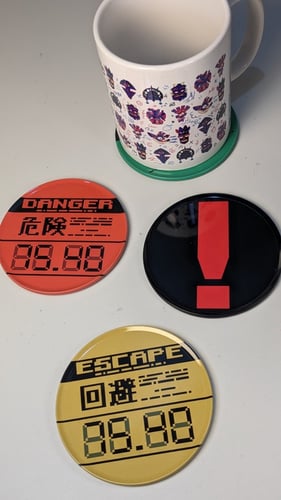 قواعد الاكواب ( كوستر ) ميتل قير، مرخصة رسمي (أصلي...