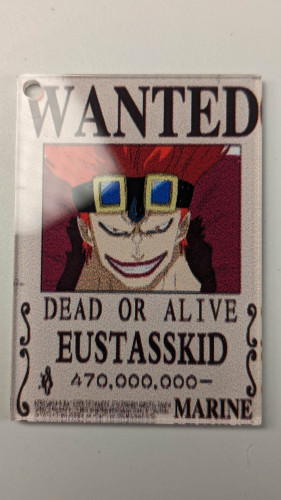 ميدالية كيد اكريليك من ون بيس.