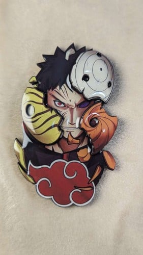 مغناطيس ثلاجة أوبيتو أوتشيها من ناروتو ثلاثي الابع...