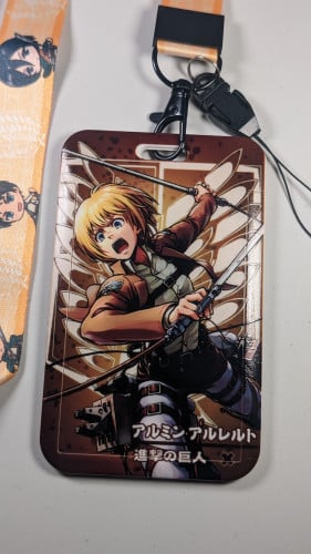 حامل بطاقة أرمين أرليرت من هجوم العمالقة.