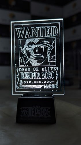 إضاءة اكريليك زورو من ون بيس.