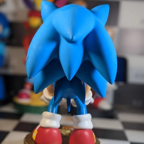 شخصية سونيك حامل يد و جوال مرفق كيبل Type c usb