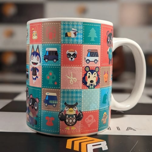 كوب لعبة انيمل كروسينق . (تتغير الصورة مع المشروبا...