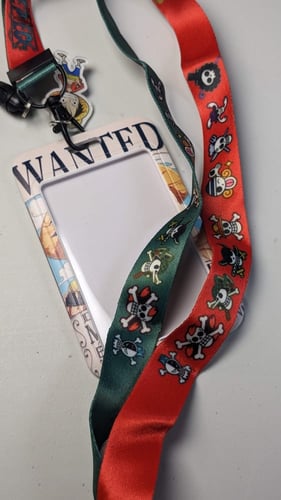 حامل بطاقة badge holder ون بيس.