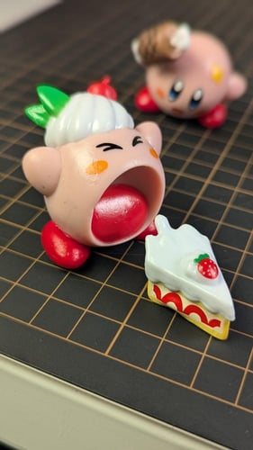 مجموعة فيقرز كيربي ( 6 أشكال ).