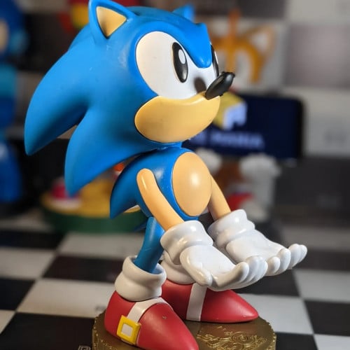 شخصية سونيك حامل يد و جوال مرفق كيبل Type c usb