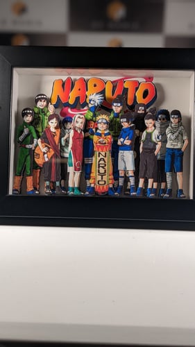 لوحة مميزة لناروتو.