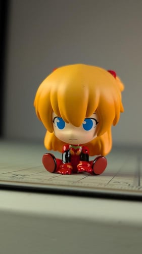 فيقر أسكا لانغلي من ايفانجيليون.