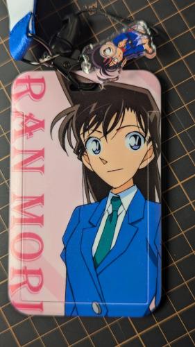 حامل بطاقة ران من المحقق كونان عالي الجودة.