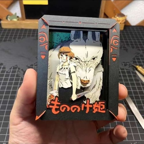 تركيب مسرح ورقي ثلاثي الابعاد من منتجات ستديو جيبل...