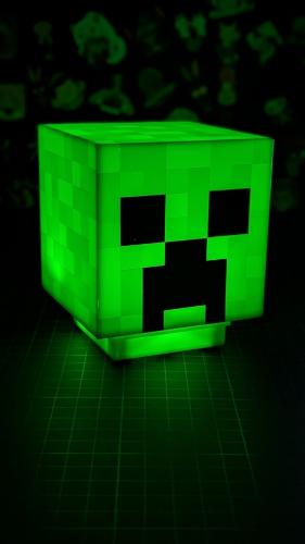 Crappy lighting from Minecraft.
