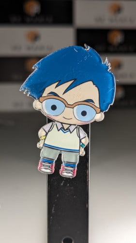 مغناطيس ثلاجة أبطال الديجيتال ، زين جو