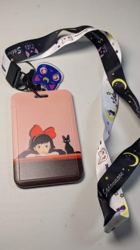 حامل بطاقة badge holder كيكي من ستديو جيبلي.