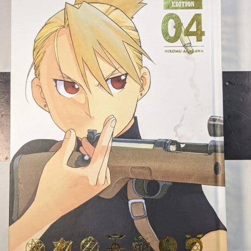مانجا فل ميتل الكميست إصدار خاص المجلد 4، غلاف ثقي...