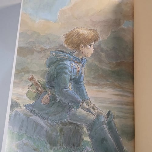 مانجا ناوسيكا أميرة وادي الرياح ، غلاف ثقيل.