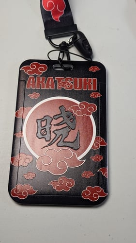 حامل بطاقة badge holder الاكاتسوكي من ناروتو.