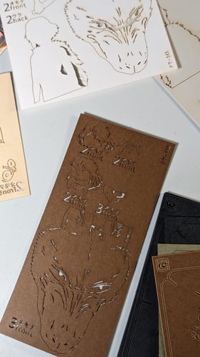 تركيب مسرح ورقي ثلاثي الابعاد من منتجات ستديو جيبل...