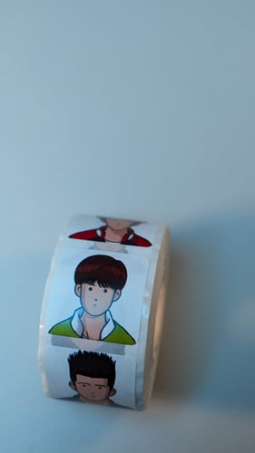 رول ستكرات شخصيات سلام دانك.