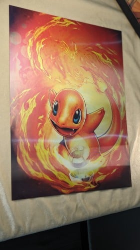 بوستر سلمندر و سكوير و بربسوربوكيمون ثلاثية الأبعا...