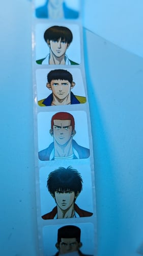 رول ستكرات شخصيات سلام دانك.