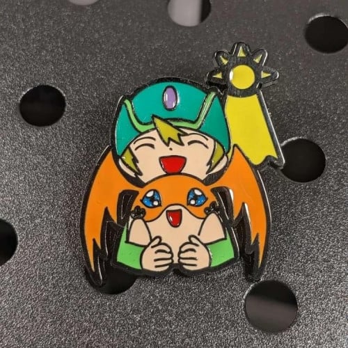 بروش وسيم من أبطال الديجيتال.