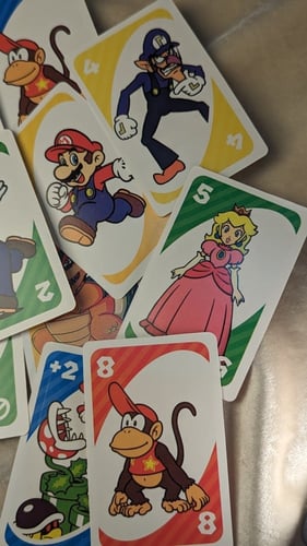 ورق لعب اونو UNO ماريو.