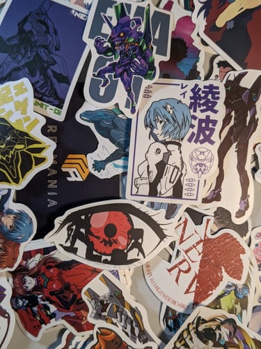 ستيكرات ايفاجليون، 99 حبة.