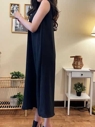 فستان داخلي اسود