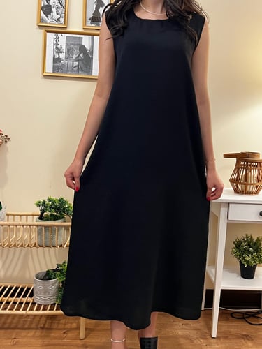 فستان داخلي اسود