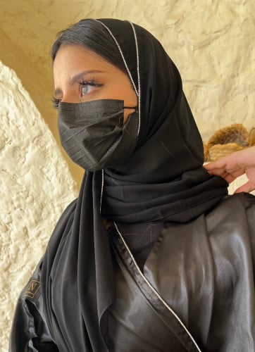 طرحه مع كرستال ابيض