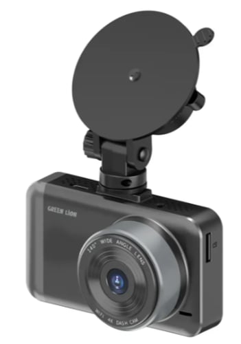 داش كام Green Lion Dash Cam Pro – أمامي وخلفي 4K م...