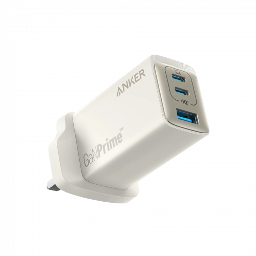 شاحن جداري انكر بتقنية جان برايم بقوة 65 واط و 3 م...