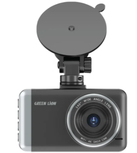 داش كام Green Lion Dash Cam Pro – أمامي وخلفي 4K م...