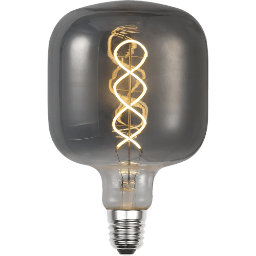 لمبة ديكورية مودرن رمادي مع لون الانارة اصفر 5 واط