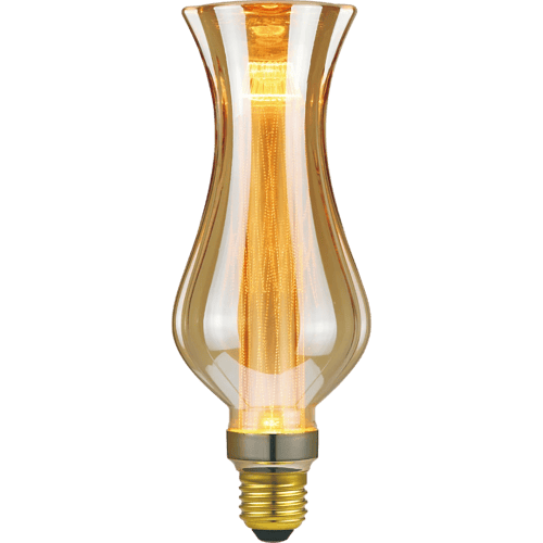 لمبة ديكورية ليد لون انارة اصفر 5 واط طول 20 سم