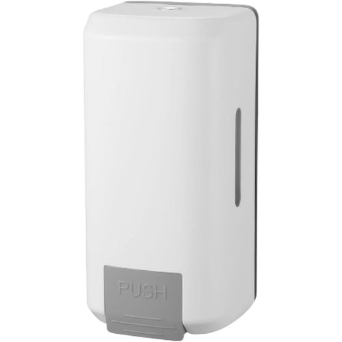 موزع صابون سائل يدوي ضغاط لون ابيض